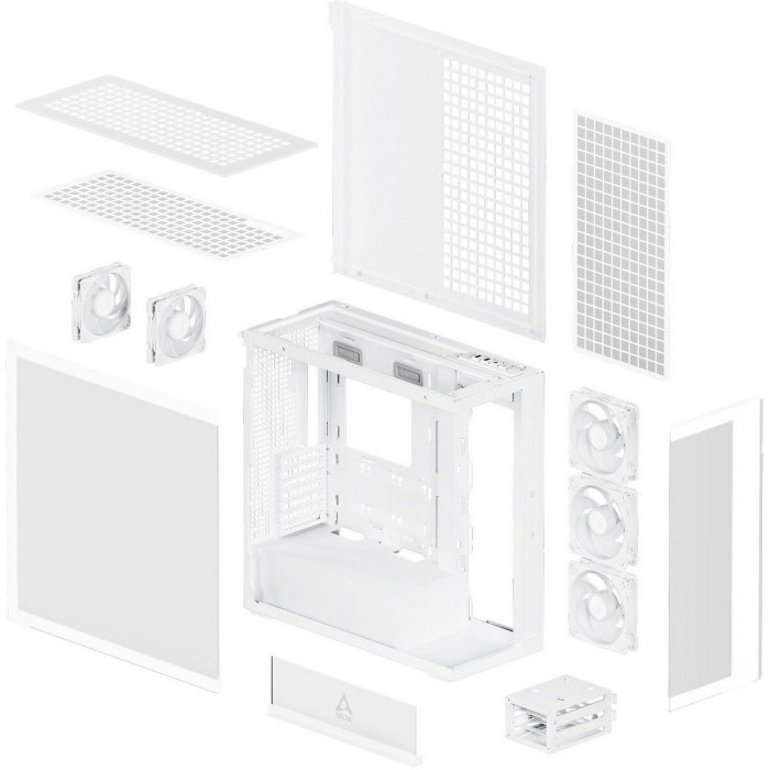 Корпус для ПК Arctic Cooling ARCTIC Xtender (White) арт. ACPCC00014A