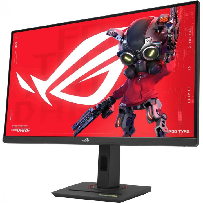 Монитор 27' ASUS XG27ACMS  Fast IPS, 2560x1440, 320Hz, 1ms, 350сd/m, 1000:1, HDR10 | HDMI(2.1), DP(1.4), Type-C(PD-15W) | HAS, Pivot, Swivel, InPSU, Vesa 100, Black