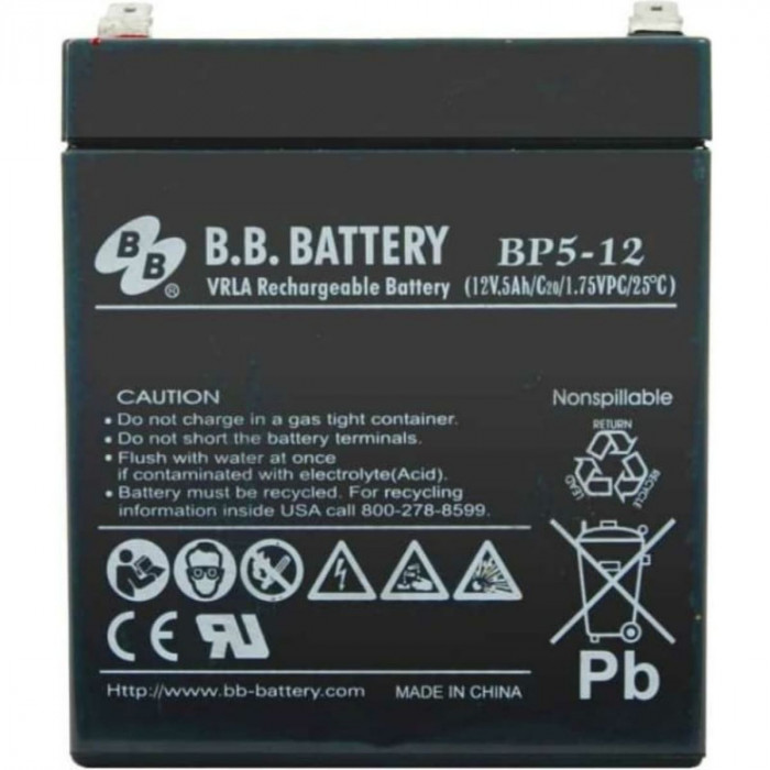 Аккумулятор B.B.Battery BP 5-12