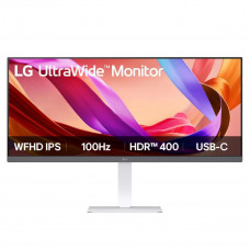 Монитор 34' LG 34U530A-W  IPS, 2560x1080, 100Hz, 5ms, 500сd/m, 1000:1, HDR10 | HDMI(1.4), DP(1.4), Type-C(PD-15W) | HAS, Swivel, ExPSU, Speakers, Vesa 100, White