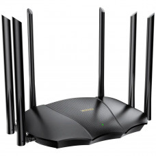Маршрутизатор Tenda Двухдиапазонный гигабитный Wi-Fi роутер TX3000 Pro AХ3000, до 574 Мбит/с на 2,4 ГГц + до 2402 Мбит/с на 5 ГГц, LAN 3x1Гбит/с, WAN 1x1Гбит/с