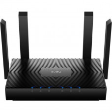 Двухдиапазонный гигабитный роутер Wi-Fi 6 AX3000 с поддержкой Mesh чипсет: MediaTek (MT7981BA, MT7976CN, MT7531AE), стандарты Wi-Fi: 802.11a/b/g/n/ac/ax, скорость Wi-Fi: до 574 Мбит/с (2,4 ГГц) + до 2402 Мбит/с (5 ГГц), 4 порта 10/100/1000 Мбит/с, 4 несъё