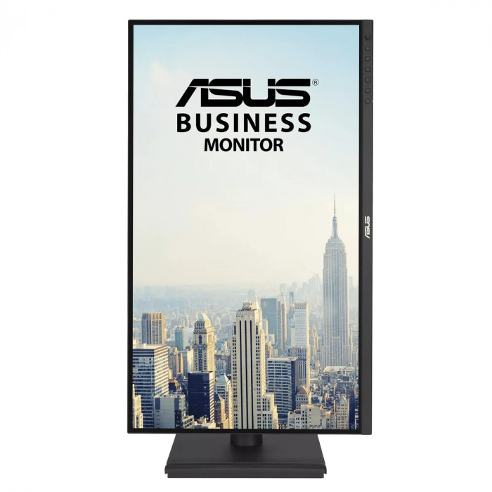 Монитор 27' ASUS BE27AQ  IPS, 2560x1440, 75Hz, 5ms, 350сd/m, 1000:1, HDR10 | HDMI(2.1), DP(1.2), 4xUSB3.2 | HAS, Pivot, Swivel, InPSU, Speakers, Vesa 100, Black