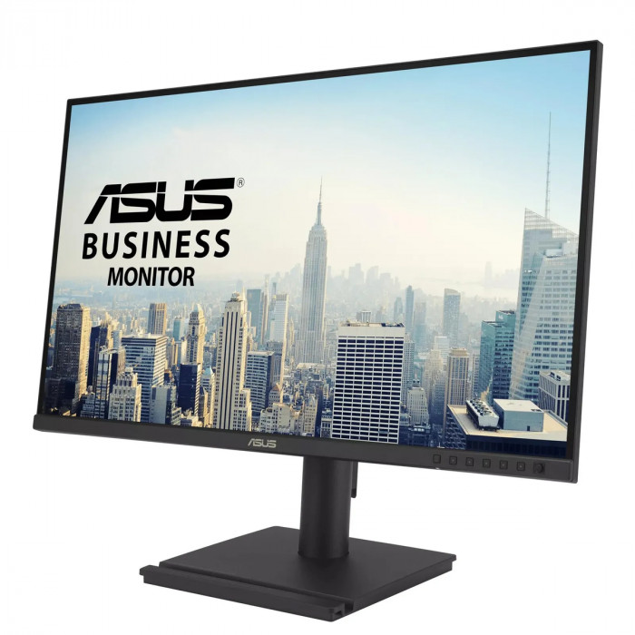 Монитор 27' ASUS BE27AQ  IPS, 2560x1440, 75Hz, 5ms, 350сd/m, 1000:1, HDR10 | HDMI(2.1), DP(1.2), 4xUSB3.2 | HAS, Pivot, Swivel, InPSU, Speakers, Vesa 100, Black