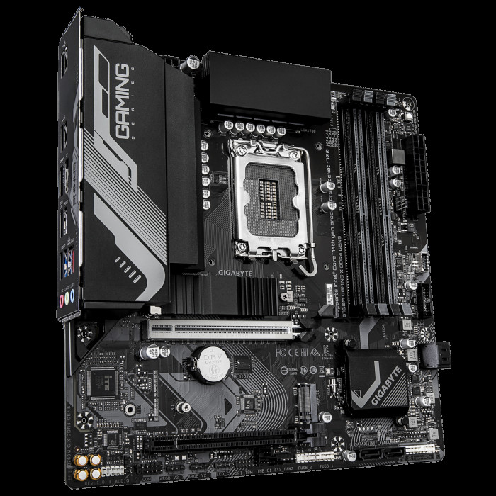 Материнская плата Gigabyte B760M GAMING X DDR4 GEN5 B760, LGA1700, 4xDDR4, 2*PCI-Ex16, 2*M.2, 1*Type-C, 5*USB3.2Gen1, 9*USB2.0, 4*SATA3.0, 2.5G, DP, HDMI, ATX, RTL