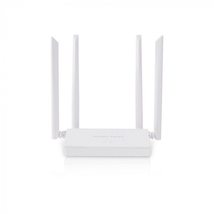 Двухдиапазонный гигабитный роутер Wi-Fi 5 Mesh Router Tech Jeton AC1200 Air, белый