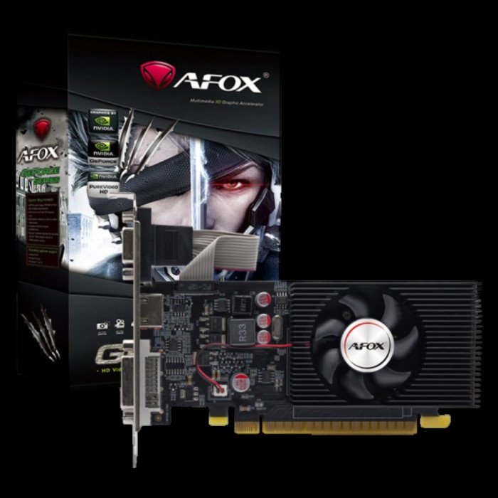 Видеокарта Afox GT730 4GB DDR3 128bit VGA DVI HDMI 1FAN LP RTL