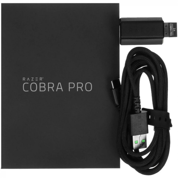Мышь Razer Cobra Pro черный оптическая (30000dpi) беспроводная BT/Radio USB для ноутбука (8but)