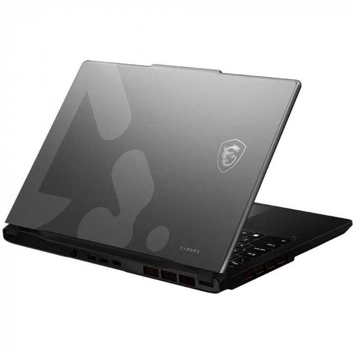 Ноутбук MSI Cyborg 15 C13WE-230XRU Intel Core i5-13420H/16Gb (2*8 D4)/SSD512Gb/RTX5050 8Gb (45W)/15.6'/IPS/FHD/1920x1080/144Hz/NoOS/RJ-45/Grey/1.95kg