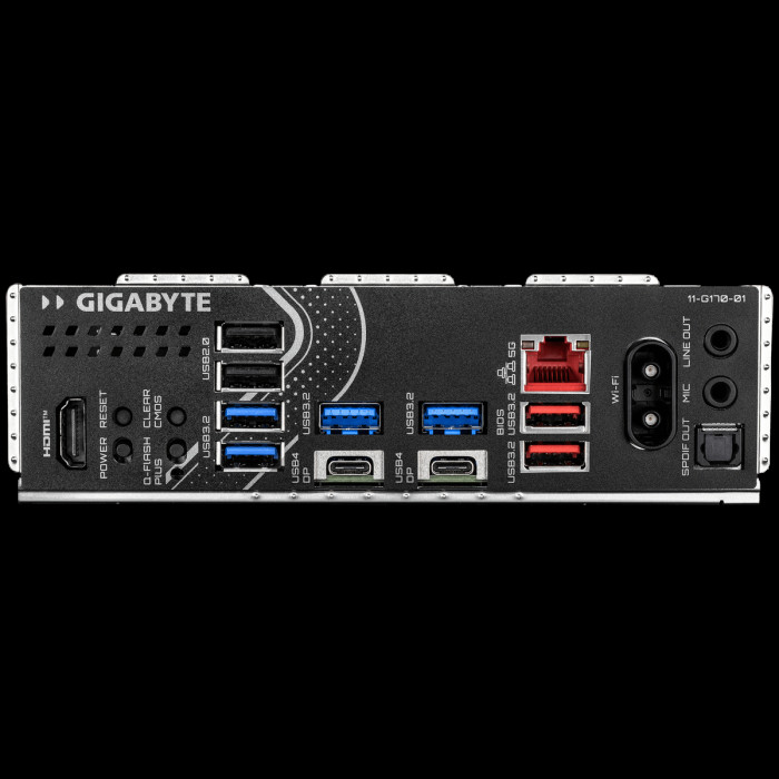 Материнская плата Gigabyte X870E EAGLE WIFI7 X870, AM5, 4xDDR5, 3*PCI-Ex16, 4*M.2, 1*TypeC, 2*USB3.2Gen2, 8*USB3.2Gen1, 8*USB2.0, 4*SATA3.0, 5G, 2*Type-C(DP), HDMI, ATX, RTL