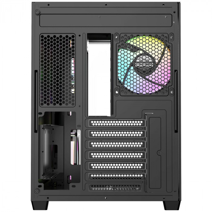 Корпус для ПК Ocypus Iota-C70-BKD400CD-GL Case Iota C70 BK Curve ARGB Digital ATX / win / black /