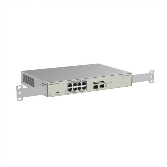 PoE Коммутатор, L2 управляемый Ruijie/Reyee RG-NBS3100-8GT2SFP-P-V2