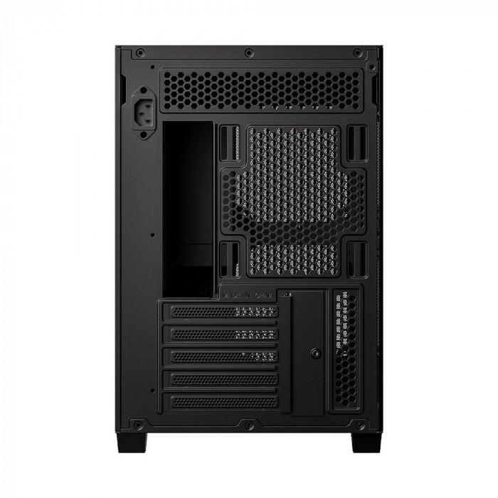 Корпус Case ID-Cooling FLOW 500 Black mATX/ win TG/no fan/ Gen2 Type C/ CPU180mm/ GPU 403mm/ no PSU