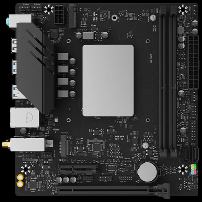 Материнская плата Maxsun MS-MoDT 230H D4 WIFI 230H, SoC, 2xDDR4, 1*PCIEx16, 1*PCIEx4, 2*M.2, 6*USB3.2Gen1, 6*USB2.0, 2*SATA3.0, 1G, M-ATX, RTL