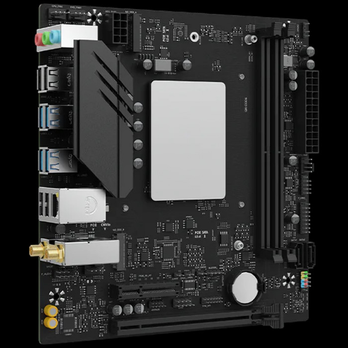 Материнская плата Maxsun MS-MoDT 230H D4 WIFI 230H, SoC, 2xDDR4, 1*PCIEx16, 1*PCIEx4, 2*M.2, 6*USB3.2Gen1, 6*USB2.0, 2*SATA3.0, 1G, M-ATX, RTL