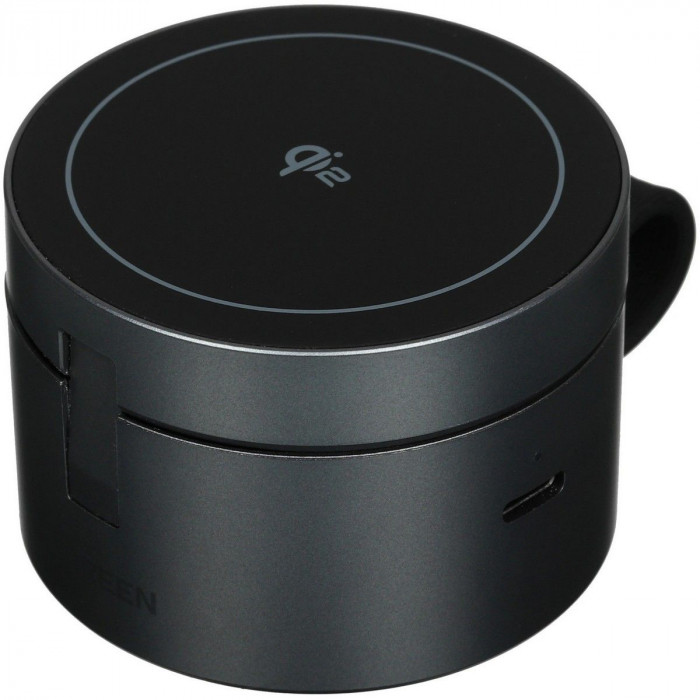 Беспроводное зарядное устройство UGREEN W712 (65148) 3-in-1 Magnetic Qi2 Wireless Charger 15W EU. Цвет: серый космос