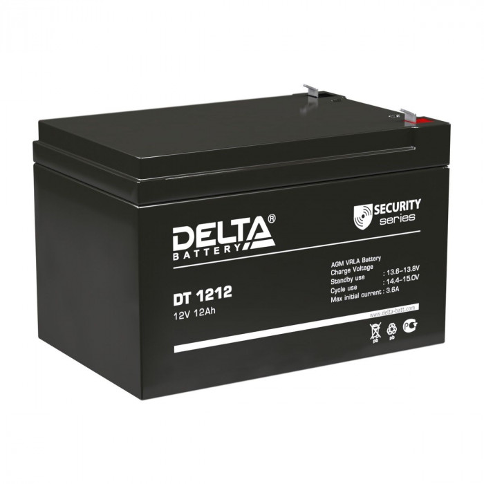Аккумуляторная батарея Delta DT 1212