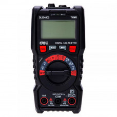 Многофункциональный цифровой мультиметр Deli DL334302 напряж. 0,2-600В, AC/DC, ЖК-дисплей