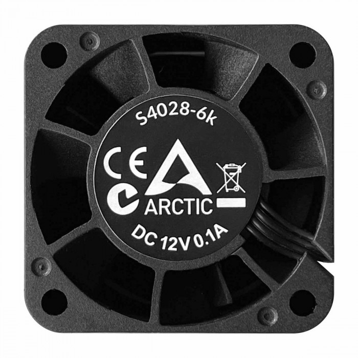 Вентилятор корпусной ARCTIC Cooling S4028-6K 250 - 6000 rpm Dual Ball Bearing  4-Pin Fan-Connector (ACFAN00185A)