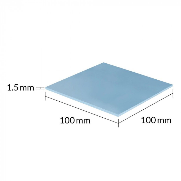 Термопрокладка Arctic Cooling Thermal pad  100x100mm, 1,5mm TP-3 (ACTPD00054A)