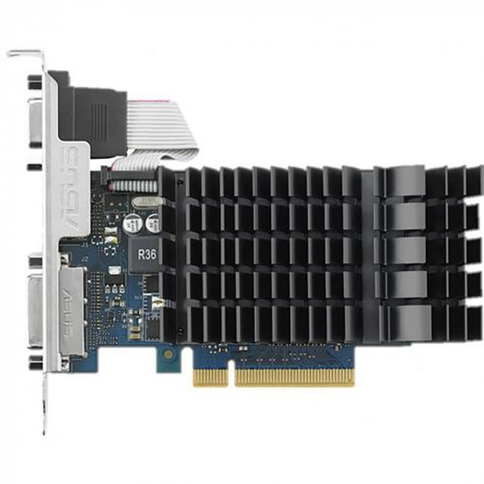 Видеокарта ASUS GT730 2GB GDDR5 64bit VGA DVI HDMI PASSIVE LP RTL {20} [990390] [GT730-SL-2GD5-BRK]