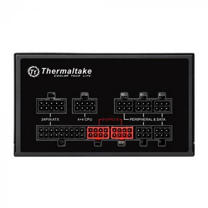 Блок питания Thermaltake Smart Pro RGB 750 SPR-750AH3FSB-R (PS-SPR-0750FPCBEU-R) 750W, 80 Plus Bronze, полностью модульный