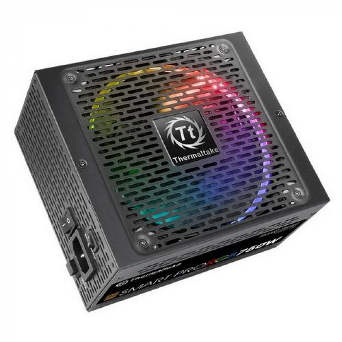 Блок питания Thermaltake Smart Pro RGB 750 SPR-750AH3FSB-R (PS-SPR-0750FPCBEU-R) 750W, 80 Plus Bronze, полностью модульный