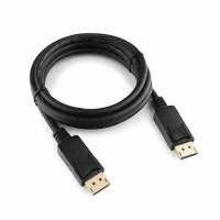 Кабель DisplayPort Cablexpert CC-DP2-10M, v1.2, 10м, 20M/20M, черный, экран, пакет (797001)