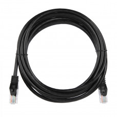 Патч-корд  |ACD-LPU5C-30B| Cat5e UTP 24AWG 4Pair, 7/0.18мм CU Черный, 3.0м, (741791)