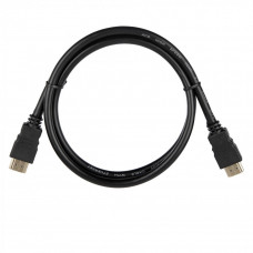 Кабель ACD-DHHM2-10B |ACD-DHHM2-10B| HDMI 2.0, Golden Plated,19m/19m, Черный, 1м (742224)