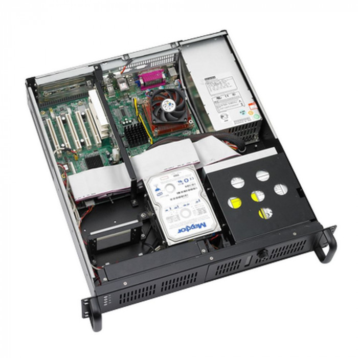 Корпус Advantech ACP-2010MB-00D 2U Rackmount Chassis, ATX/mATX, отсеки: 1*5.25'+1*3.5'Ext+1*3.5'Int, 2x80mm fan, Размер (ШВГ): 482x88x480mm, без PSU