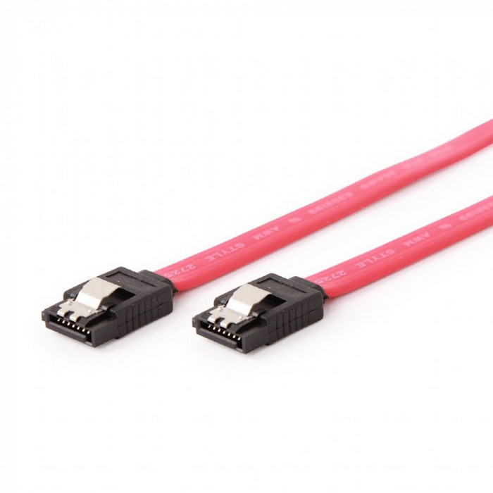 Кабель Cablexpert Кабель интерфейсный SATAIII Cablexpert CC-SATAM-DATA, 50см, 7pin/7pin, защелка, пакет {400}  (093385)