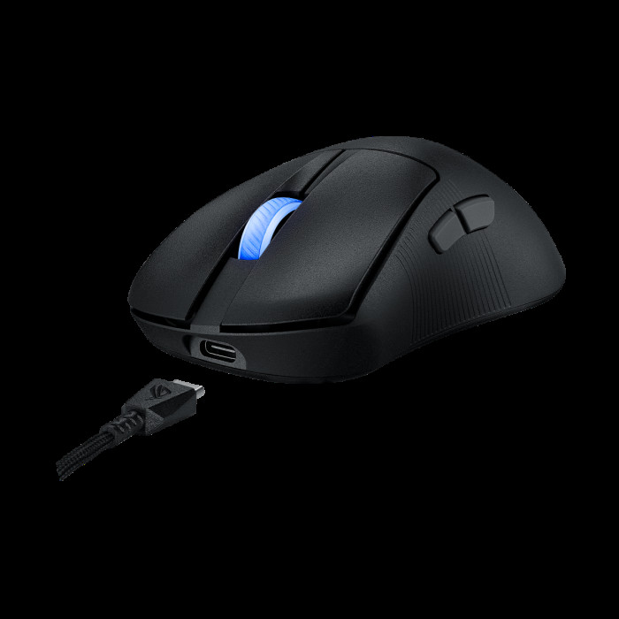 Мышь ASUS P714 ROG KERIS II WL ACE BLK 54g 42,000DPI Bluetooth 5.1 2.4GHz 5buttons