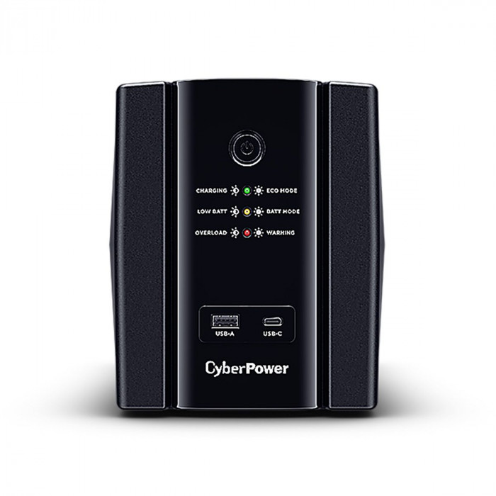 Источник бесперебойного питания ИБП Line-Interactive CyberPower UT1500EIG  1500VA/900W USB/RJ11/45/USB charger A/C