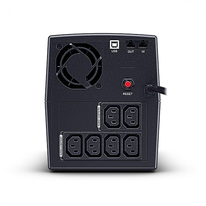 Источник бесперебойного питания ИБП Line-Interactive CyberPower UT1500EIG  1500VA/900W USB/RJ11/45/USB charger A/C