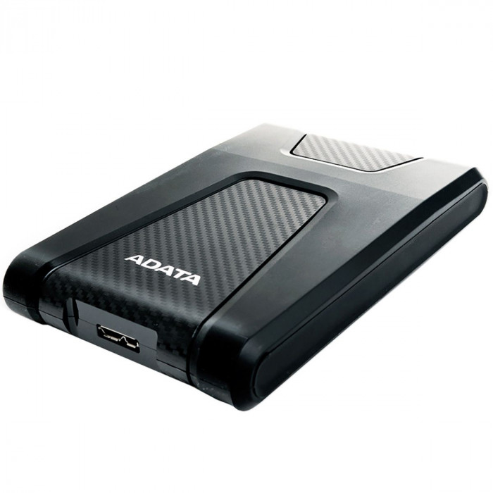 Жесткий диск внешний ADATA HD650 AHD650-1TU31-CBK 1TB 2.5' USB 3.1, LED indicator, Black, RTL (799154)