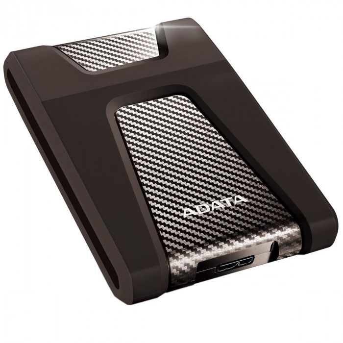 Жесткий диск внешний ADATA HD650 AHD650-1TU31-CBK 1TB 2.5' USB 3.1, LED indicator, Black, RTL (799154)