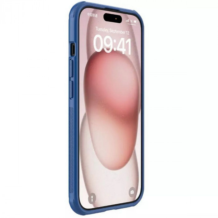 Чехол Super Frosted Shield Pro, Blue, (iPhone15 Plus)