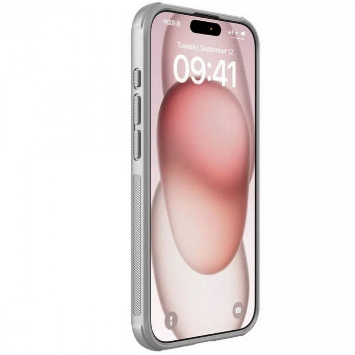 Чехол Super Frosted Shield Pro, titanium gray, (iPhone15 Pro)