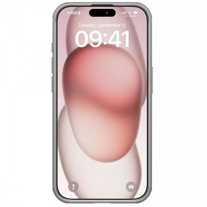 Чехол Super Frosted Shield Pro, titanium gray, (iPhone15 Pro)