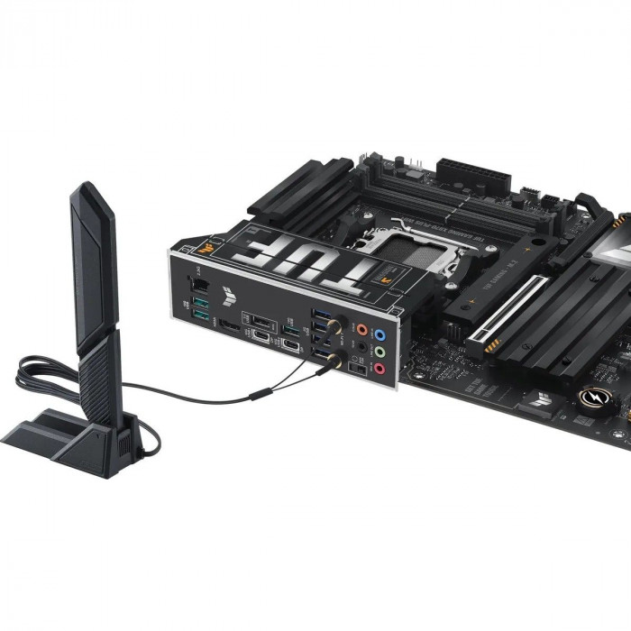 Материнская плата ASUS TUF GAMING X870-PLUS WIFI AM5 ATX 4xDDR5 2xPCIEx16 4xM.2 2xUSB-C HDMI 2.5GLAN Wi-Fi 7