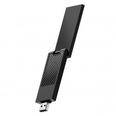 Адаптер беспроводной связи (Wi-Fi) CUDY AX5400 Tir-Band 6/6E USB 3 0 Adapter Tri-Band 6 / 6E USB 3.0 Adapter, 802.11ax/ac/a/b/g/n, 2402Mbps at 6GHz, 2402Mbps at 5Ghz, 574Mbps at 2.4GHz, USB 3.0
