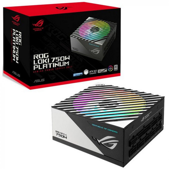 Блок питания ПК ASUS ROG-LOKI-750P-SFX-L-GAMING