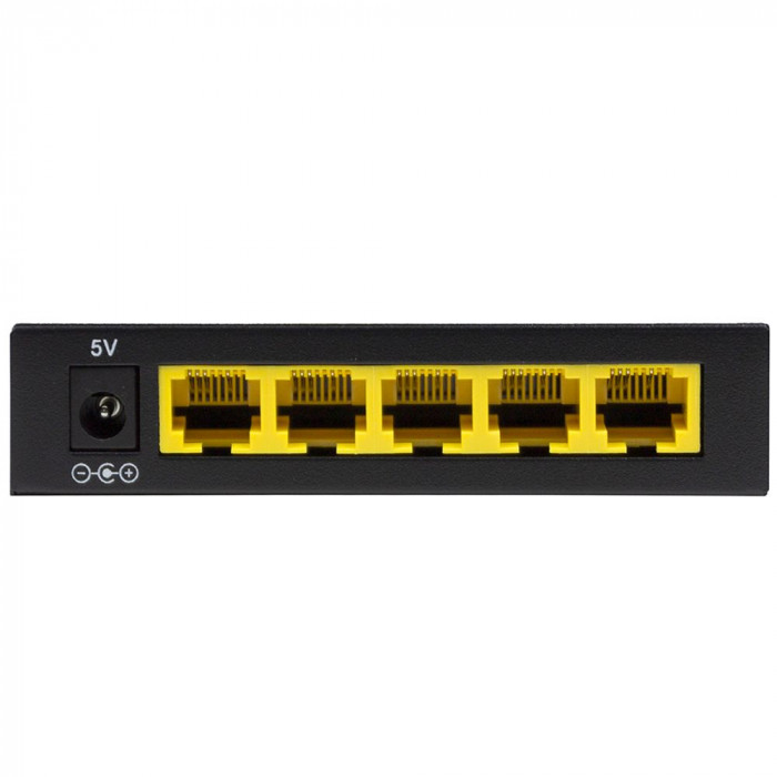 Неуправляемый коммутатор ORIGO OS1205/A1A  5x100Base-TX, корпус металл