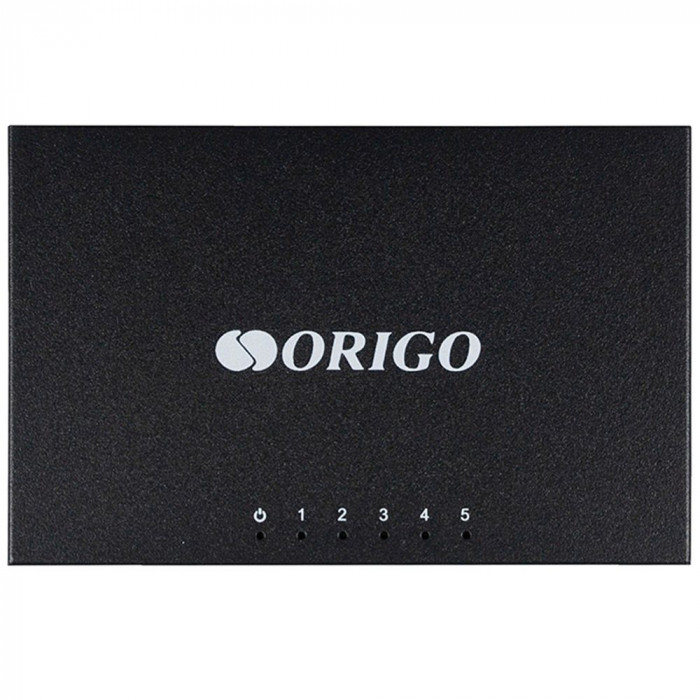 Неуправляемый коммутатор ORIGO OS1205/A1A  5x100Base-TX, корпус металл