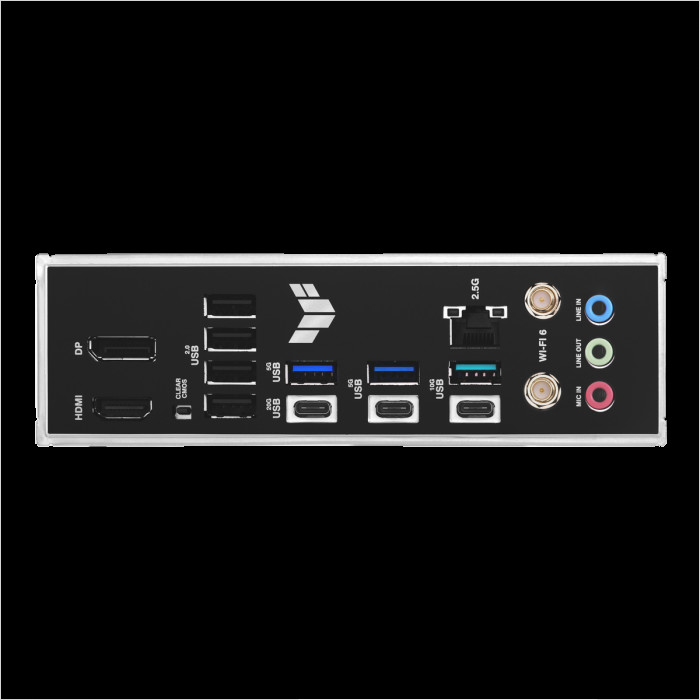 Материнская плата ASUS TUF GAMING B760M-BTF WIFI LGA1700 mATX 4xDDR5 2хPCIEx16 PCIEx1 2xM.2 3xUSB-C DP HDMI 2.5GLAN WIFI 6