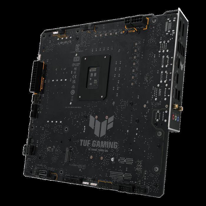 Материнская плата ASUS TUF GAMING B760M-BTF WIFI LGA1700 mATX 4xDDR5 2хPCIEx16 PCIEx1 2xM.2 3xUSB-C DP HDMI 2.5GLAN WIFI 6