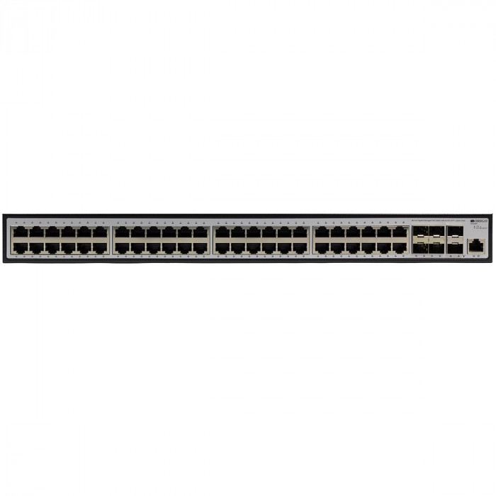 Коммутатор ORIGO OS3254P/370W/A2A Управляемый L3 PoE-коммутатор48x1000Base-T PoE+, 6x10G SFP+,PoE-бюджет 370 Вт