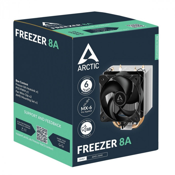 Вентилятор для процессора Arctic Freezer 8A  s.AMD  (ACFRE00161A)