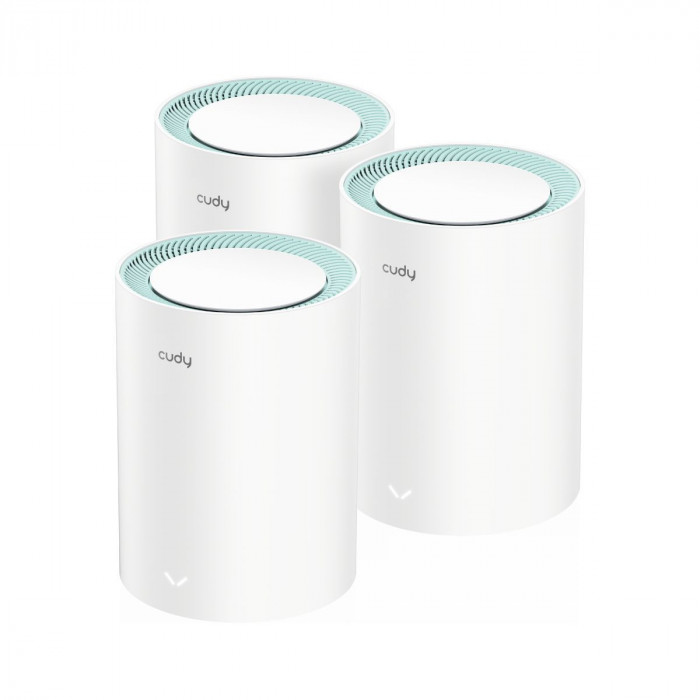 Маршрутизатор CUDY M1500(3-Pack) Gigabit Wi-Fi 6 Mesh Solution